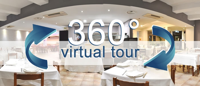 Click per visualizzare il Virtual Tour di Comos Ristorante Pizzeria