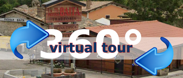 Click per visualizzare il Virtual Tour di Trattoria La Piccola Baita